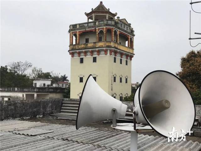 中股村的气象大喇叭。